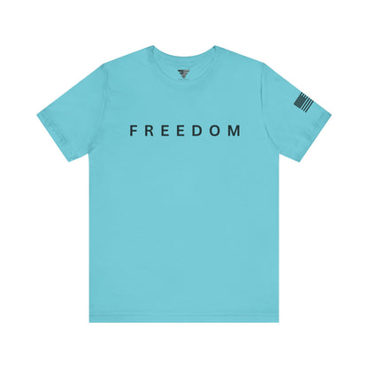 Premium Charlie Kirk Freedom Shirt Unisex | Patriotic Tee w/ Flag Sleeve