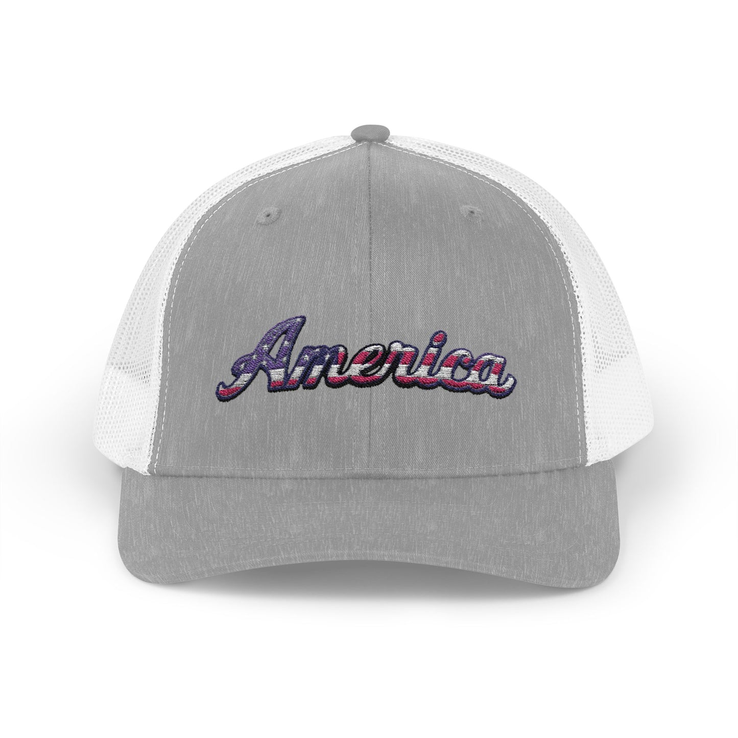 America Embroidered Snapback Cap - Freedom Flag Co.