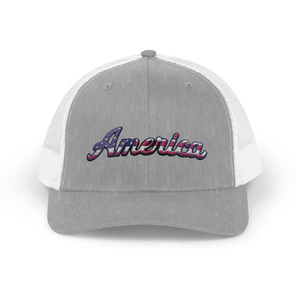 America Embroidered Snapback Cap - Freedom Flag Co.