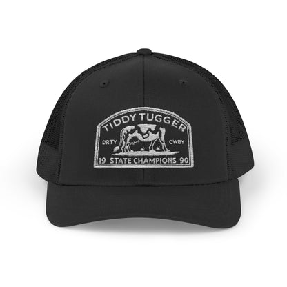 Tiddy Tugger Snapback Cap – Dirty Cowboy State Champions Retro Hat