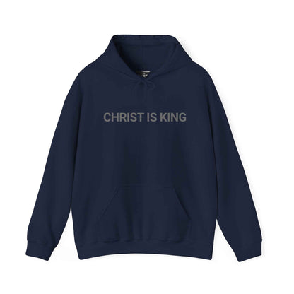 Christ Is King Hoodie – Made in the USA | Premium Patriotic Christian Hoodie