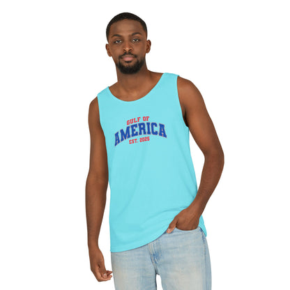 Gulf of America Unisex Tank Top – Patriotic USA Summer Shirt - Freedom Flag Co.
