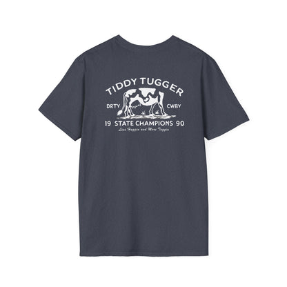 Tiddy Tugger Unisex Softstyle T-Shirt - White State Champions Graphic Tee