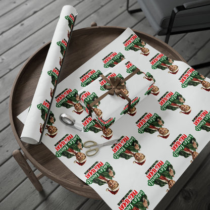 America’s Favorite President Wrapping Paper – Patriotic Trump Gift Wrap for Christmas, Birthdays & Holidays | Premium MAGA USA Wrapping Paper Roll