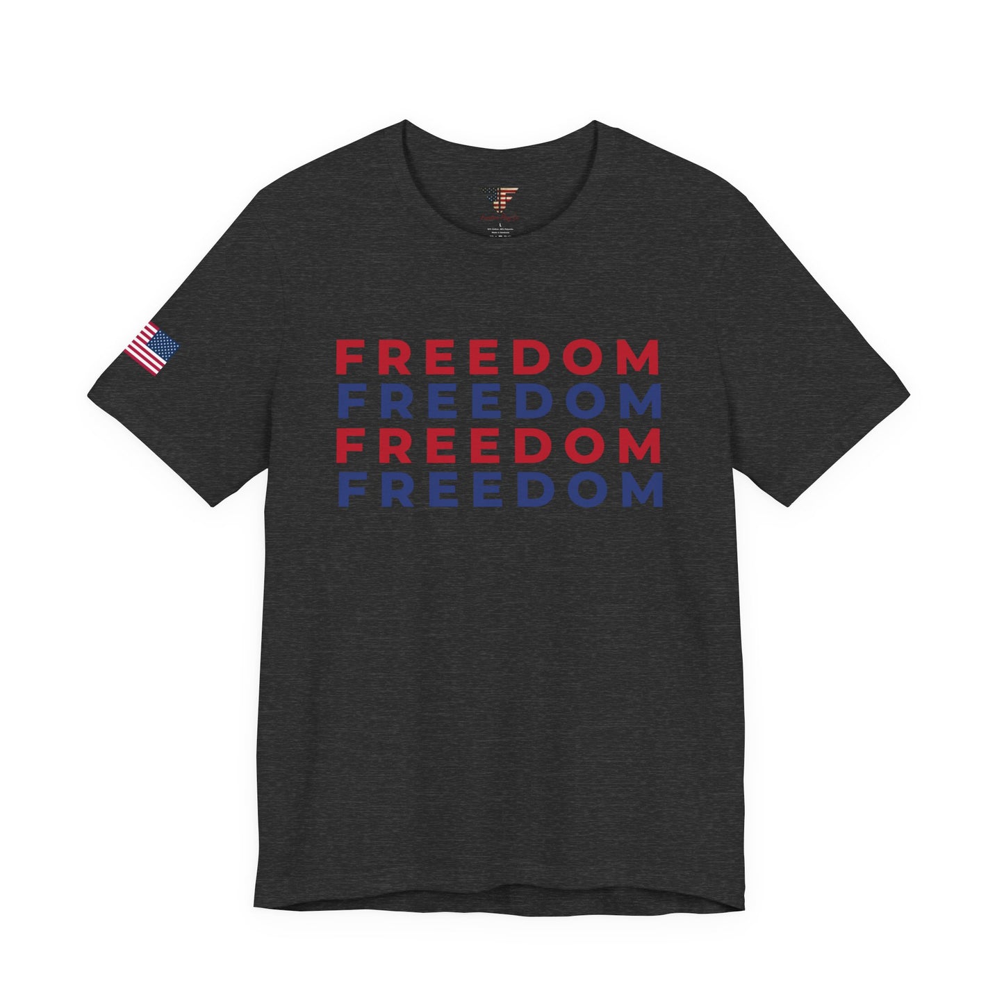 Charlie Kirk American Flag T-Shirt – Unisex Patriotic Freedom Shirt for Conservatives & TPUSA Supporters