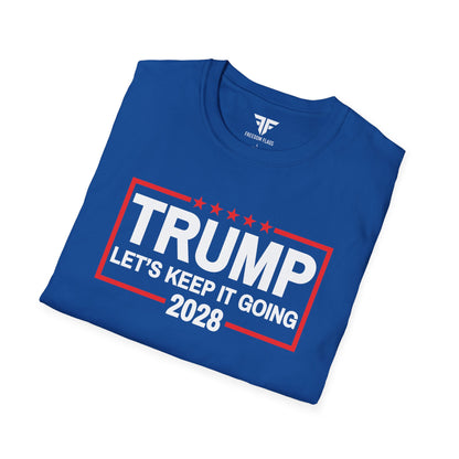 Trump 2028 T-Shirt | Unisex Softstyle Tee for Supporters