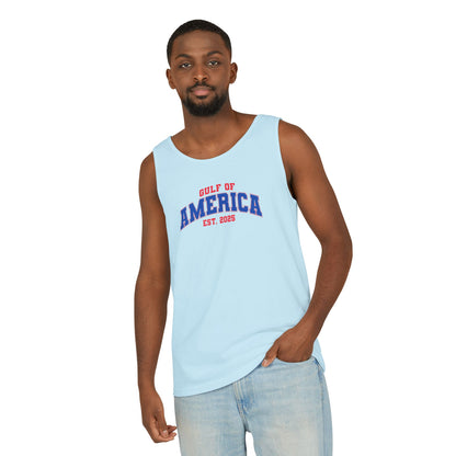 Gulf of America Unisex Tank Top – Patriotic USA Summer Shirt - Freedom Flag Co.