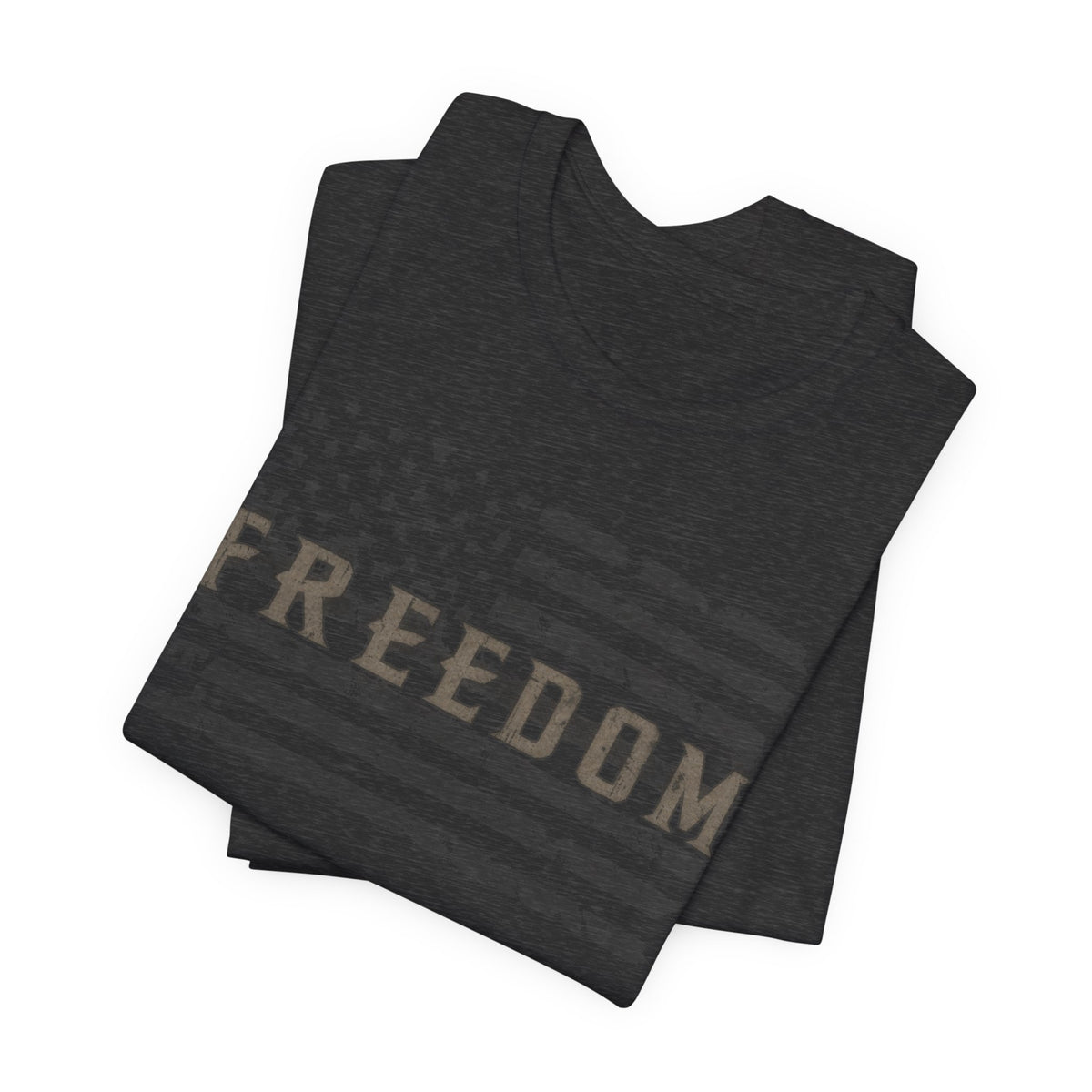 Distressed Freedom American Flag T-Shirt | Patriotic Tee