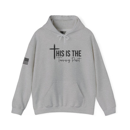 This Is The Turning Point” Hoodie – Unisex Patriotic TPUSA Sweatshirt
