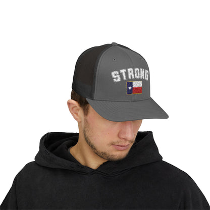Texas Strong Trucker Cap – Honoring Kerrville Flood Victims - Freedom Flag Co.
