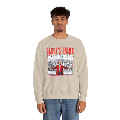Trump Daddy’s Home Sweatshirt – Unisex Patriotic Hoodie