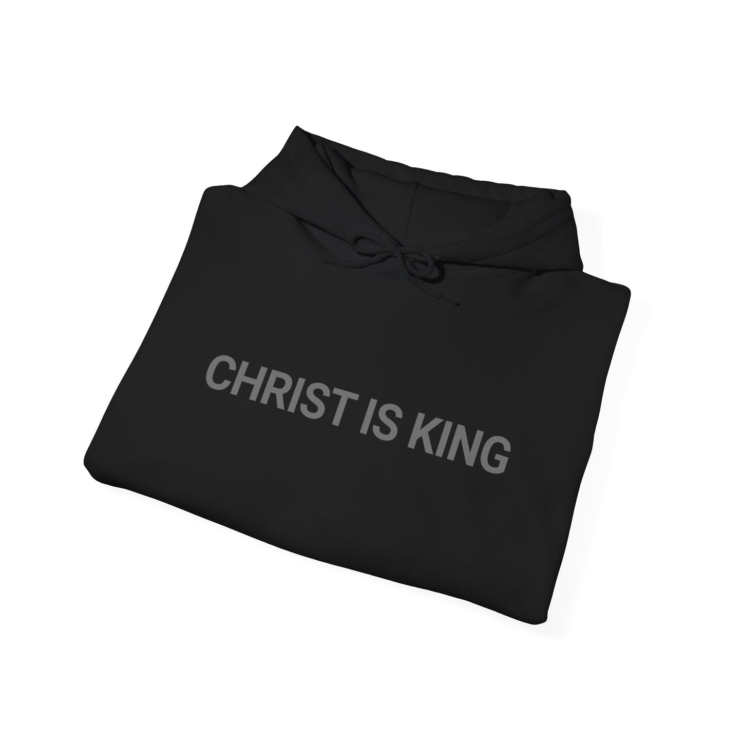 Christ Is King Hoodie – Made in the USA | Premium Patriotic Christian Hoodie