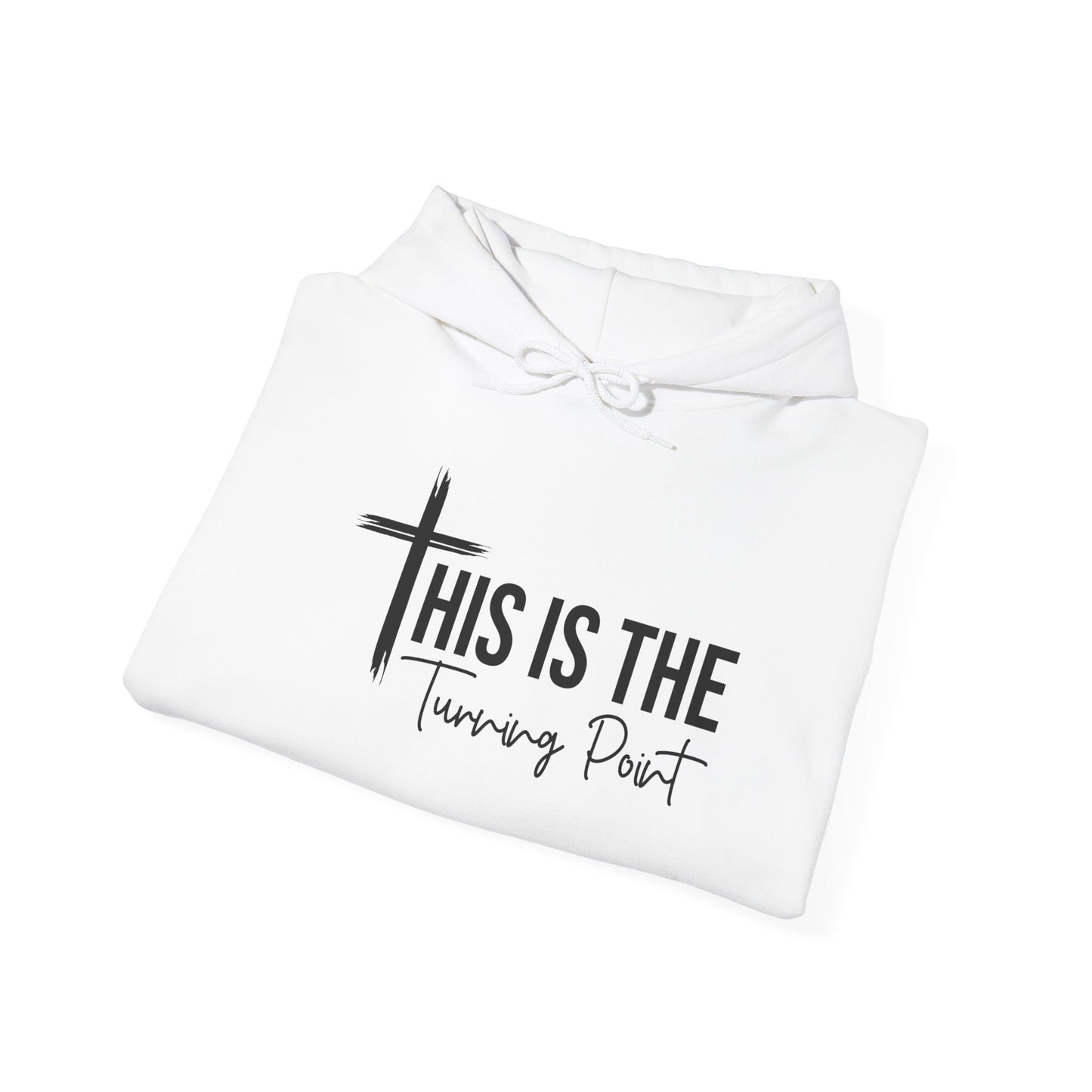 This Is The Turning Point” Hoodie – Unisex Patriotic TPUSA Sweatshirt