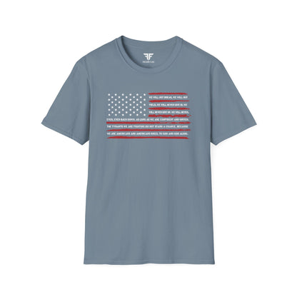 Vintage American Flag Tee Proclamation - Freedom Flag Co.