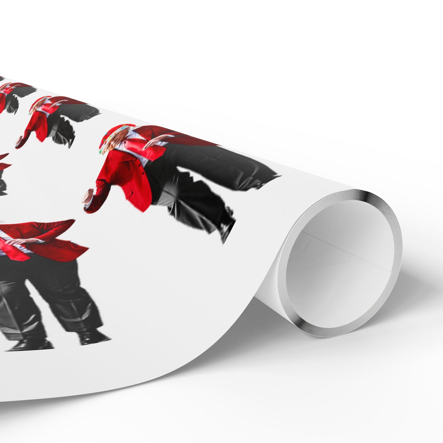 Trump Dancing Wrapping Paper – Funny Patriotic Gift Wrap for Christmas, Birthdays & Holidays | MAGA USA President Gift Paper Roll
