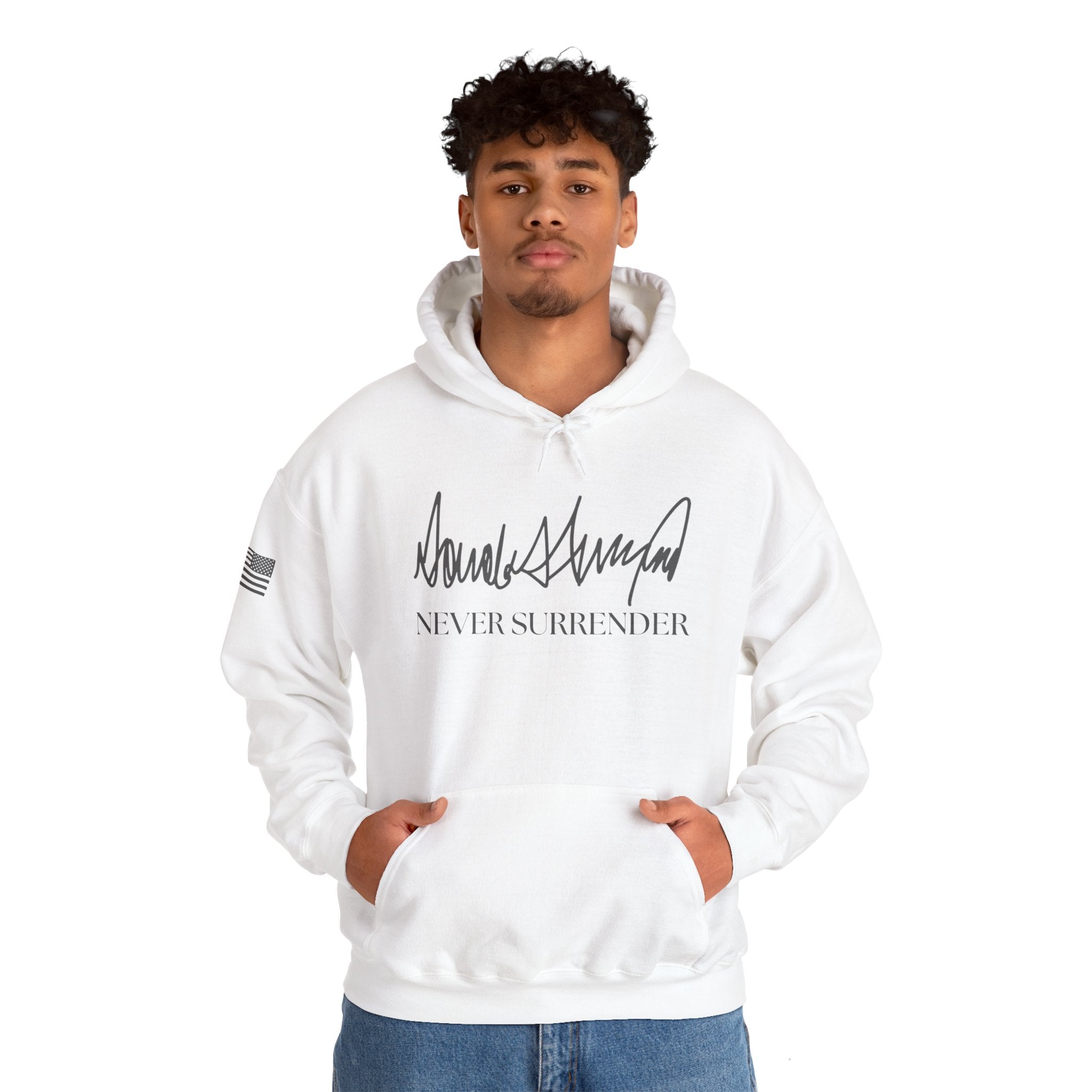 "Never Surrender" Signature Hoodie