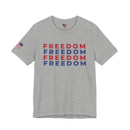 Charlie Kirk American Flag T-Shirt – Unisex Patriotic Freedom Shirt for Conservatives & TPUSA Supporters