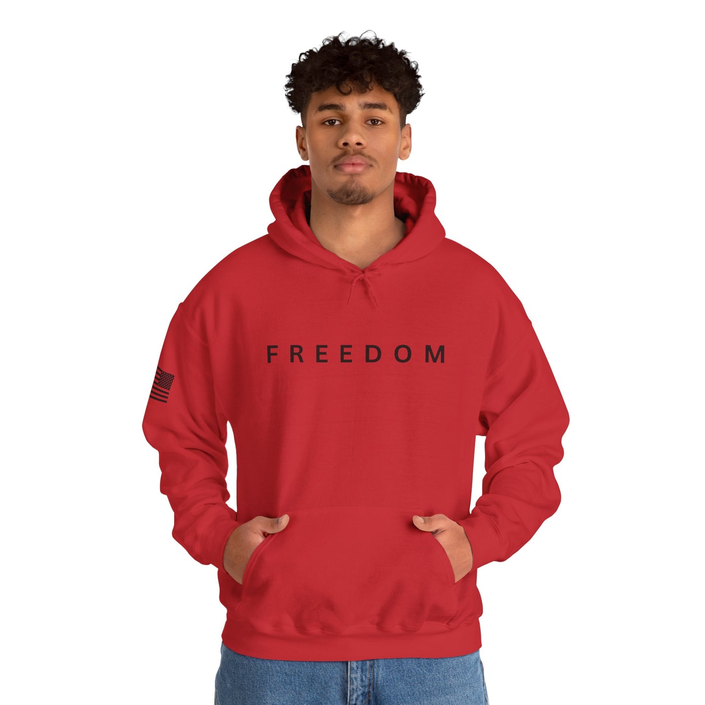 Freedom Hoodie Honoring Charlie Kirk – Patriotic Unisex Sweatshirt for True American Pride