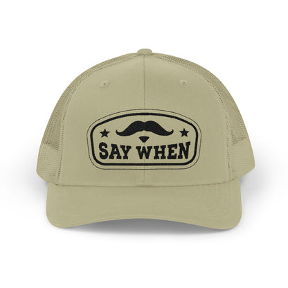 Say When Snapback Trucker Cap – Doc Holiday & Lonesome Dove Western Cap