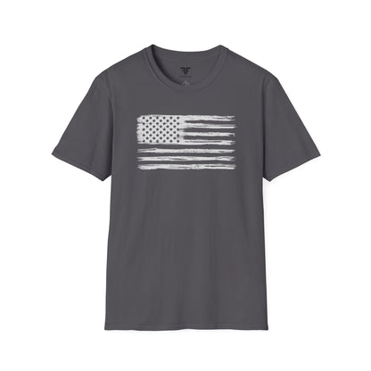 American Flag Vintage Unisex Softstyle T-Shirt - Freedom Flag Co.