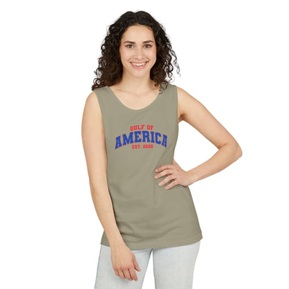 Gulf of America Unisex Tank Top – Patriotic USA Summer Shirt - Freedom Flag Co.