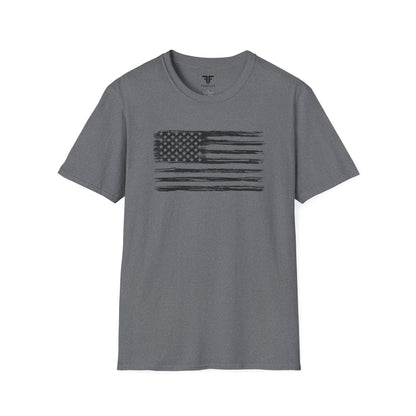 American Flag Vintage Unisex Softstyle T-Shirt - Freedom Flag Co.