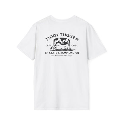 Tiddy Tugger Unisex Softstyle T-Shirt - White State Champions Graphic Tee