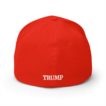 Trump 45-47 MAGA Flexfit Cap – Make America Great Again Hat - Freedom Flag Co.