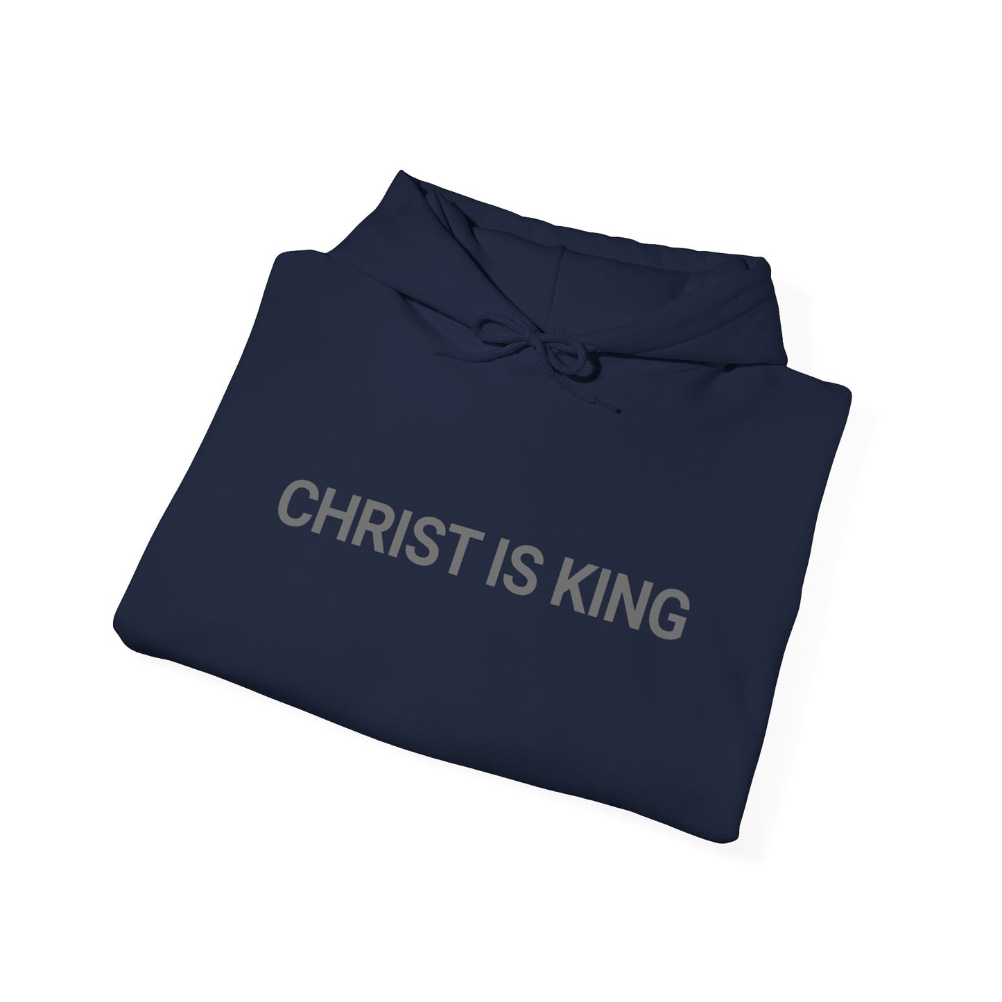 Christ Is King Hoodie – Made in the USA | Premium Patriotic Christian Hoodie