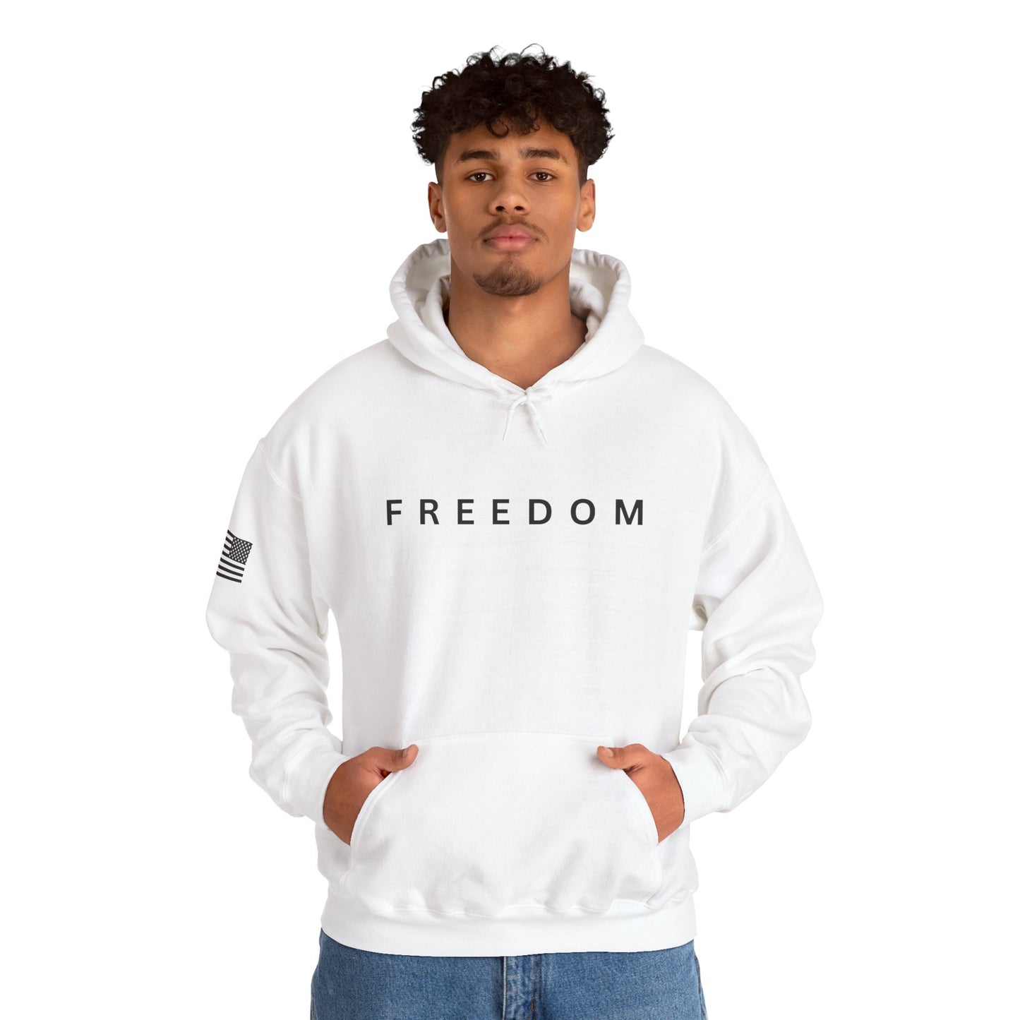 Freedom Hoodie Honoring Charlie Kirk – Patriotic Unisex Sweatshirt for True American Pride