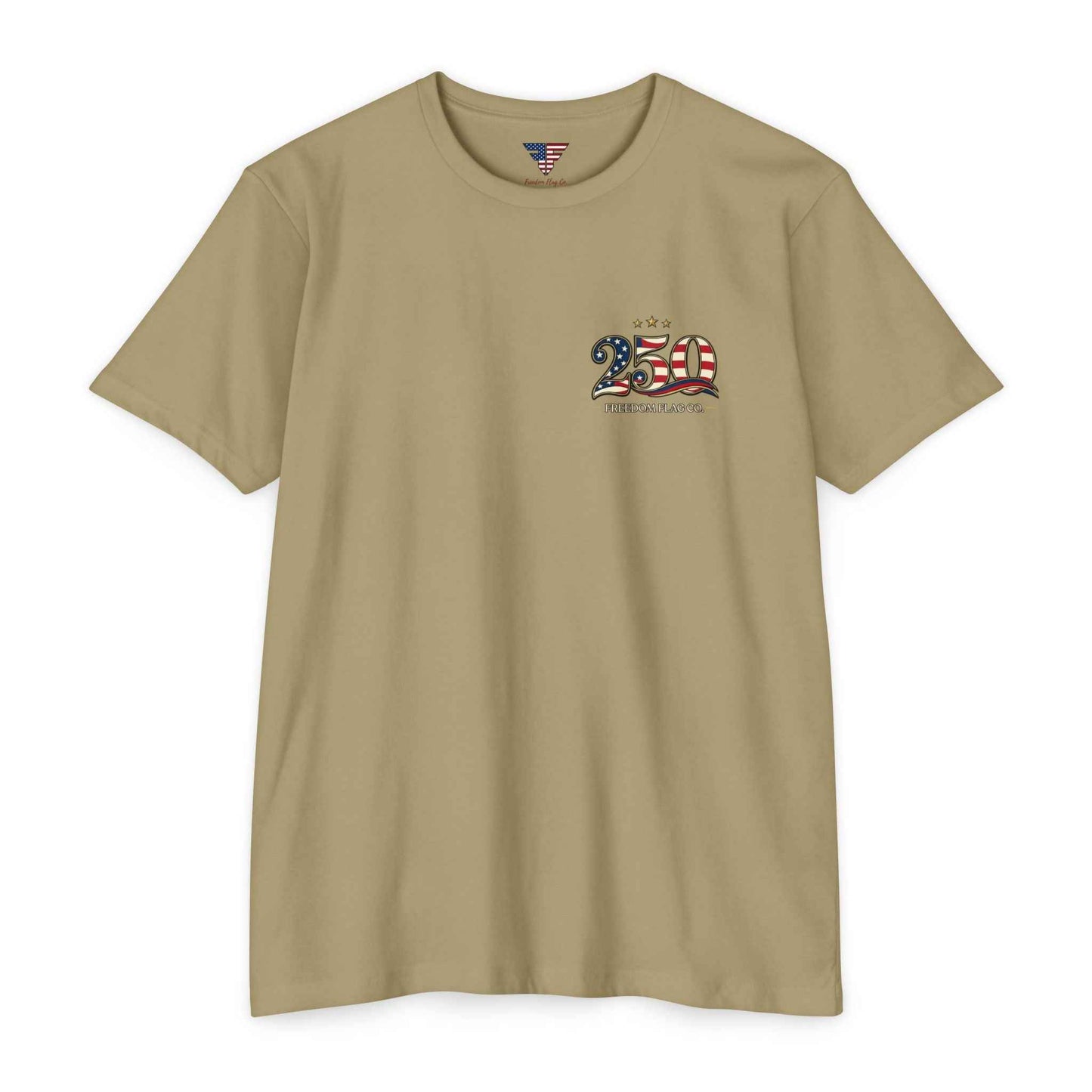 America 250 Unisex Patriotic T-Shirt – USA 1776–2026 Anniversary Tee | Freedom Flag Co.
