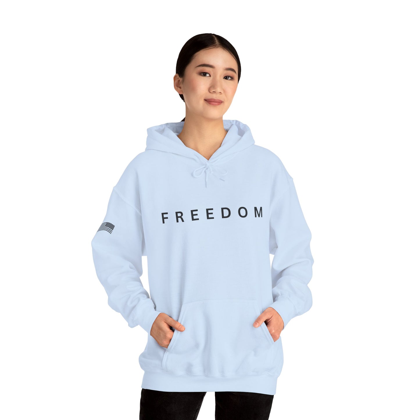 Freedom Hoodie Honoring Charlie Kirk – Patriotic Unisex Sweatshirt for True American Pride