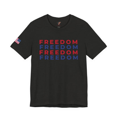 Charlie Kirk American Flag T-Shirt – Unisex Patriotic Freedom Shirt for Conservatives & TPUSA Supporters