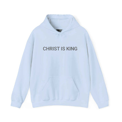 Christ Is King Hoodie – Made in the USA | Premium Patriotic Christian Hoodie
