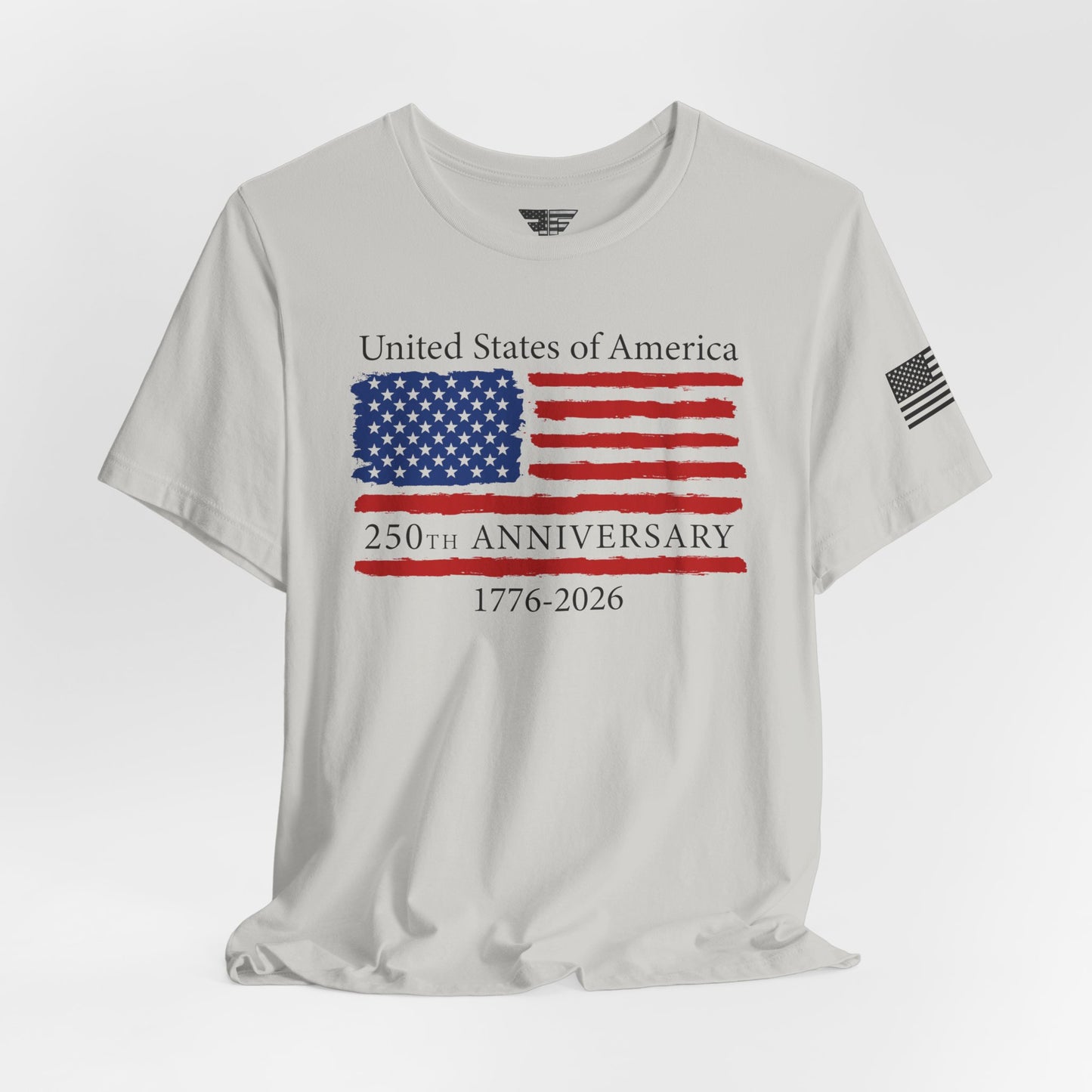 America 250 Unisex T-Shirt | United States Semiquincentennial Patriotic Flag Tee (1776–2026)