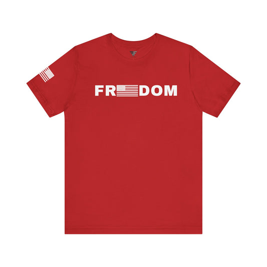 Premium Charlie Kirk Freedom Shirt – Unisex Patriotic American Flag