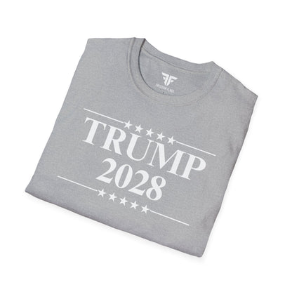 Trump 2028 Unisex Softstyle T-Shirt - Freedom Flag Co.