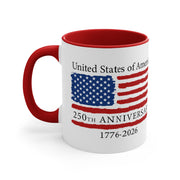 America 250 Collector’s Edition Coffee Mug | United States Semiquincentennial Patriotic Mug (1776–2026)