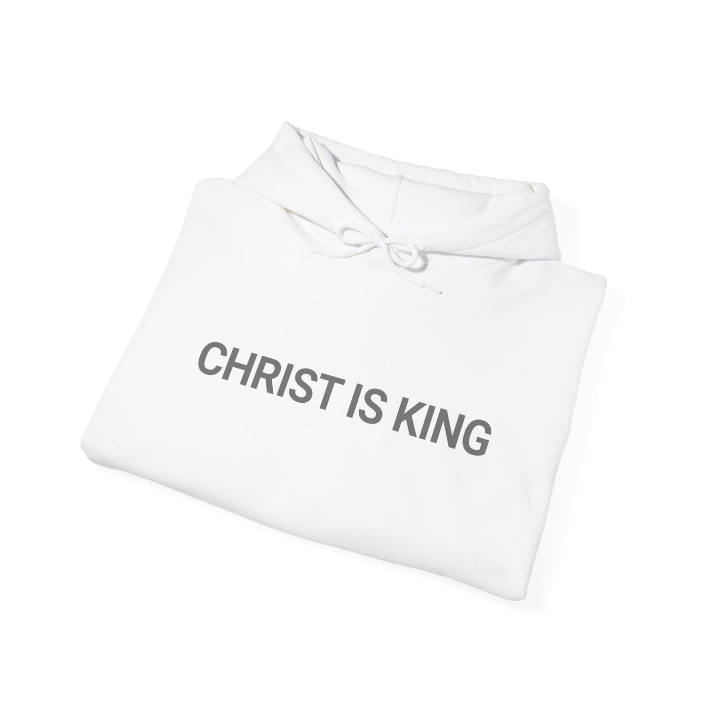 Christ Is King Hoodie – Made in the USA | Premium Patriotic Christian Hoodie