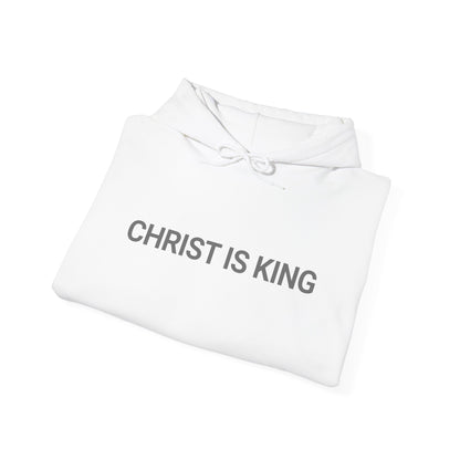 Christ Is King Hoodie – Made in the USA | Premium Patriotic Christian Hoodie