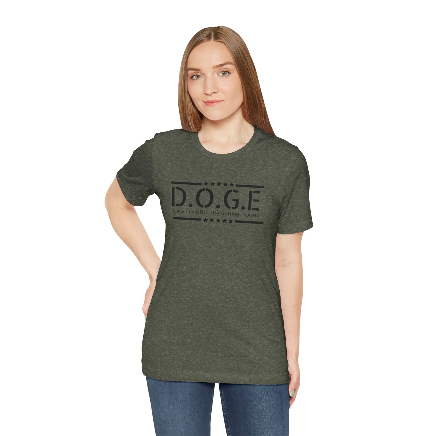 D.O.G.E Unisex T-Shirt – Democrats Officially Getting Exposed