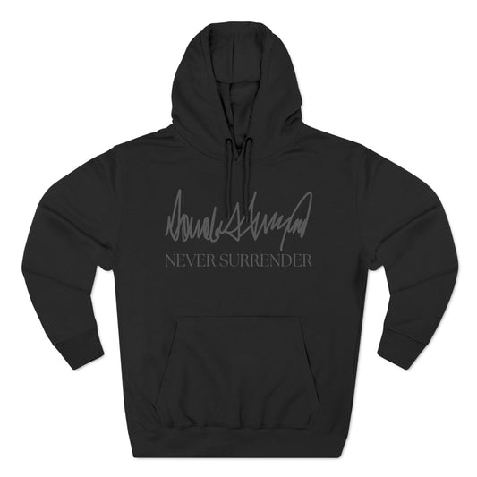 Black - Trump Signature Hoodie – The Executive Order Edition