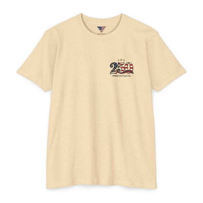 America 250 Unisex Patriotic T-Shirt – USA 1776–2026 Anniversary Tee | Freedom Flag Co.
