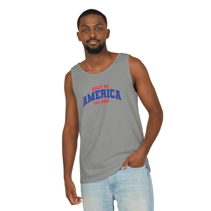 Gulf of America Unisex Tank Top – Patriotic USA Summer Shirt - Freedom Flag Co.