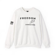 Charlie Kirk Signature Crewneck – Unisex Patriotic Freedom Sweatshirt