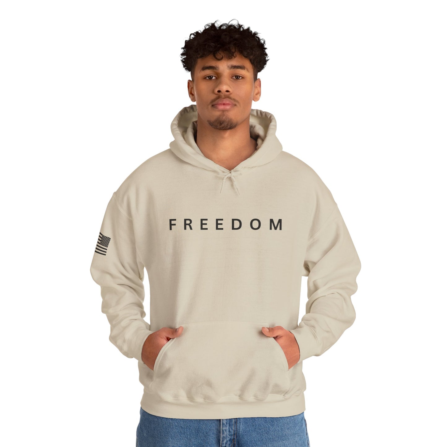 Freedom Hoodie Honoring Charlie Kirk – Patriotic Unisex Sweatshirt for True American Pride