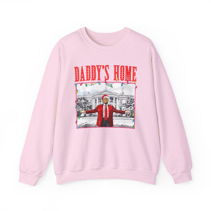 Trump Daddy’s Home Sweatshirt – Unisex Patriotic Hoodie