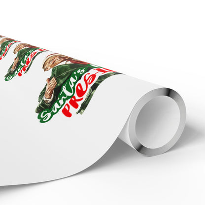 America’s Favorite President Wrapping Paper – Patriotic Trump Gift Wrap for Christmas, Birthdays & Holidays | Premium MAGA USA Wrapping Paper Roll