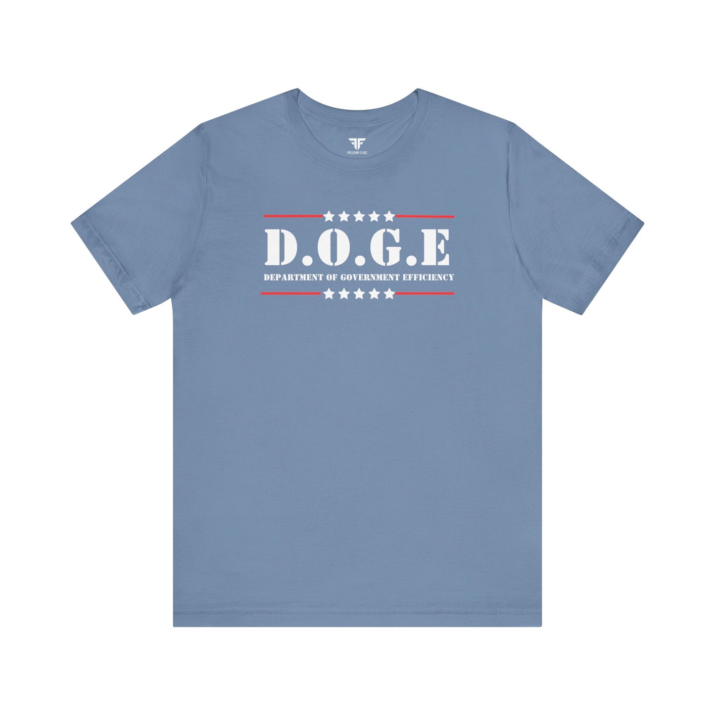 Navy Blue - Grey. D.O.G.E Department of Government Efficiency Men's, Women T- Shirt Unisex