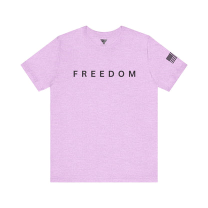 Premium Charlie Kirk Freedom Shirt Unisex | Patriotic Tee w/ Flag Sleeve